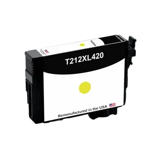 U.S. Remanufactured for Epson T212XL High Yield Yellow, T212XL420