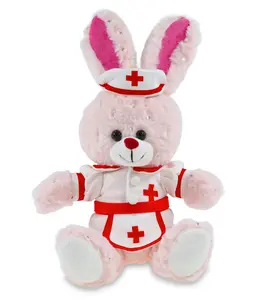 SPARKLING PLUSH - ROSE GOLD BUNNY NURSE