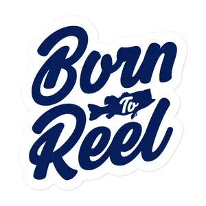 Born to Reel Signature Sticker
