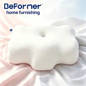 2026 Pillow Awards — Butterfly cervical pillow，Cloud Pillow | Pressure-Relieving Dual-Density Memory Foam Ear-Friendly Design Supportive Zoned Construction for Side & Stomach Sleepers Breathable Cover with Cooling Gel Infusion