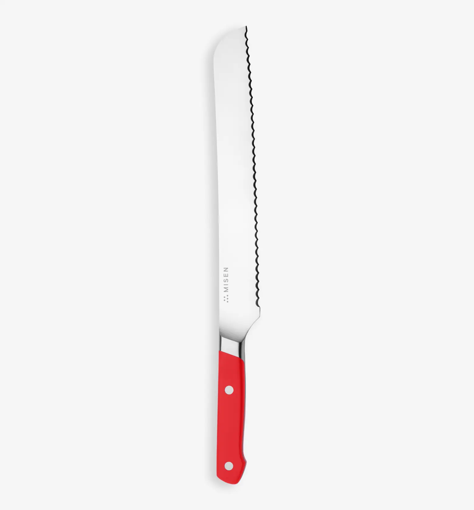10" Serrated Knife (AUS-8) - Final Sale - Red