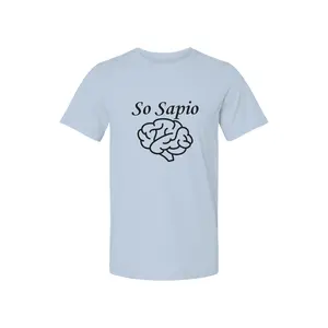 Unisex So Sapio T-Shirt - Casual Short Sleeve Top
