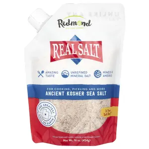 Redmond Real Salt®, Ancient Kosher Sea Salt, 16 oz (454 g) Redmond Real Salt®, Ancient Kosher Sea Salt, 16 oz (454 g)