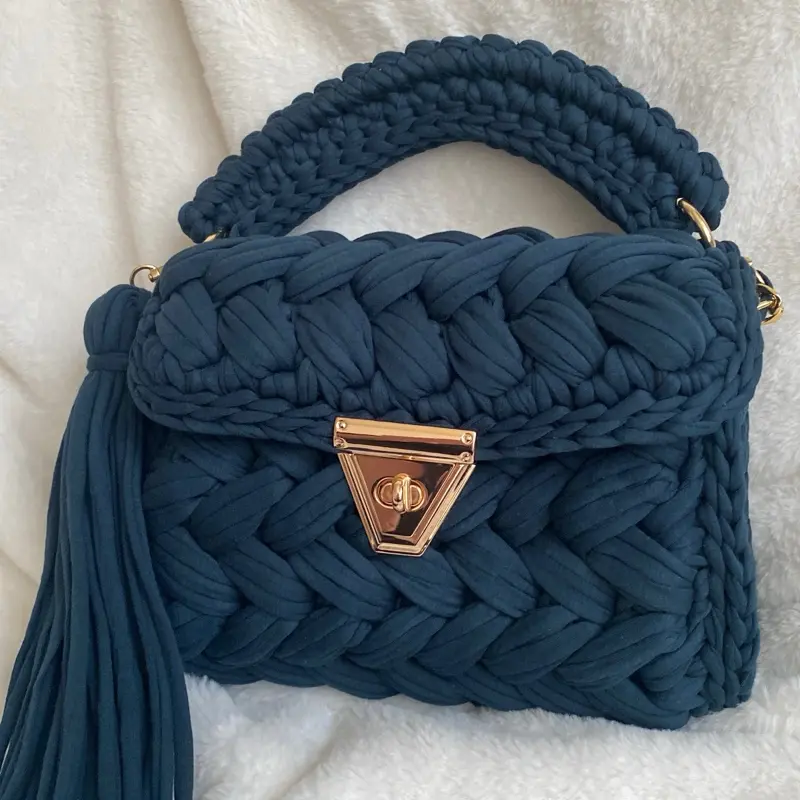 Dark Navy Blue Purse