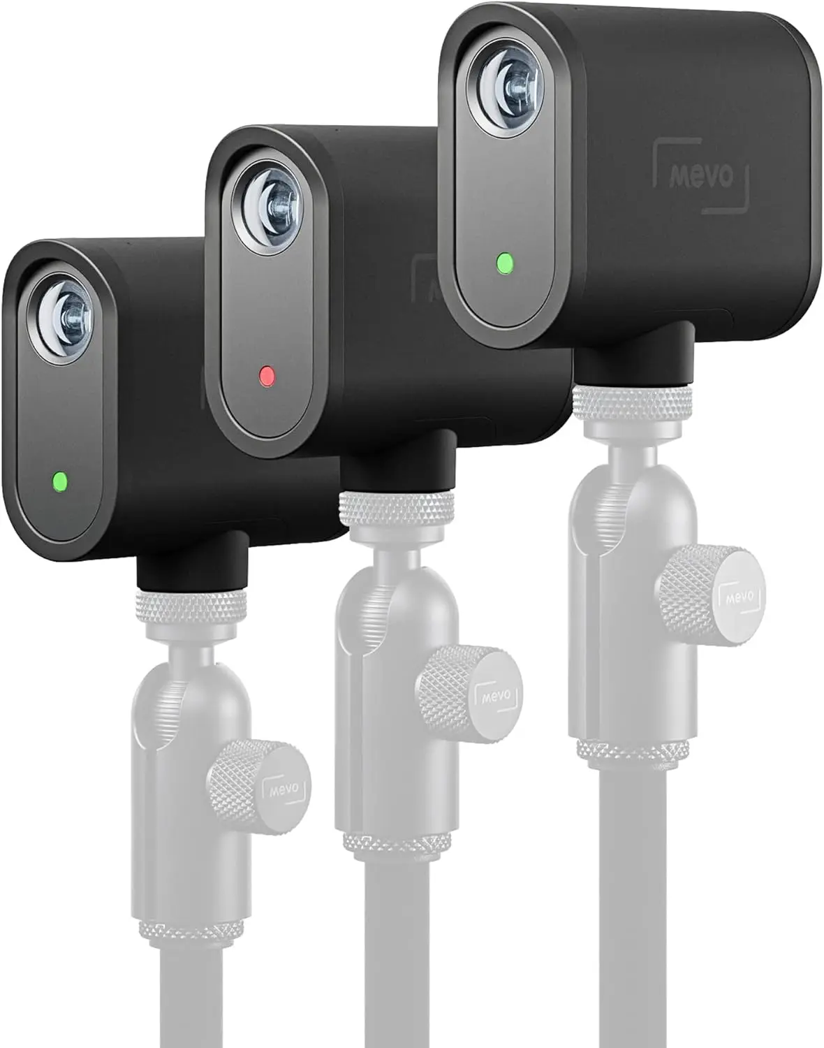 Logitech Mevo Start Wireless WiFi HD Live Streaming Camera - High Definition Video, App Control, Internal Mic, WiFi/Cellular/Ethernet Streaming (3-Pack, Model 961000517)