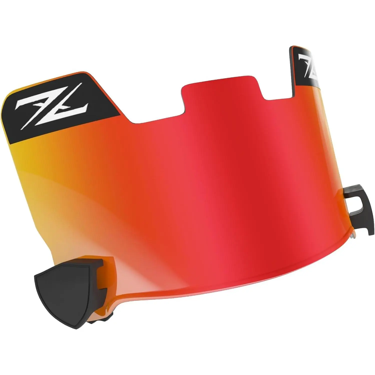 Tinted Football Visor - Flexible Material, Synthetic Excellent Material, Glare-Blocking, UV-Protective, Universal Fit for Youth and Adults Football Helmets, Quick Installation Clips (Protective Gear Accessory)