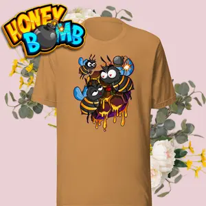 Honey Bomb Unisex T-shirt Cotton Fabric  Soft