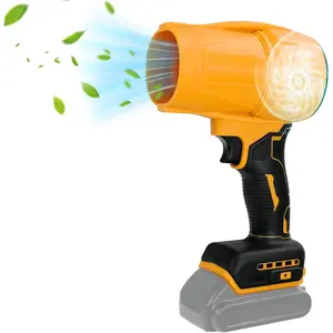 Leaf Blower for 20v Battery, Brushless Dust Blower,30000 RPM Mini Dry Blowers Fan, Dust Blowers for Home, Car,(Tool Only)
