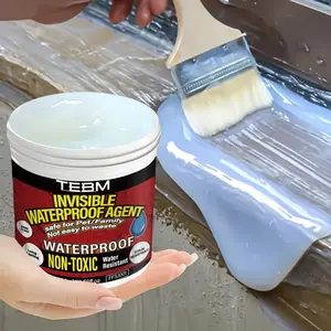 Transparent Invisible Sealing Waterproof Glue, Invisible Waterproof Sealant, Fast Drying Long-Lasting, Multi-Functional RV Roof Leak Proof Paint, Bathroom Window Sill Wall Ceiling