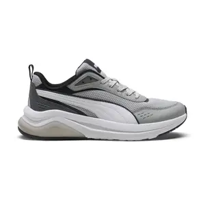 PUMA Mens Amplifier Retro Lace Up Sneakers Shoes Casual - Grey