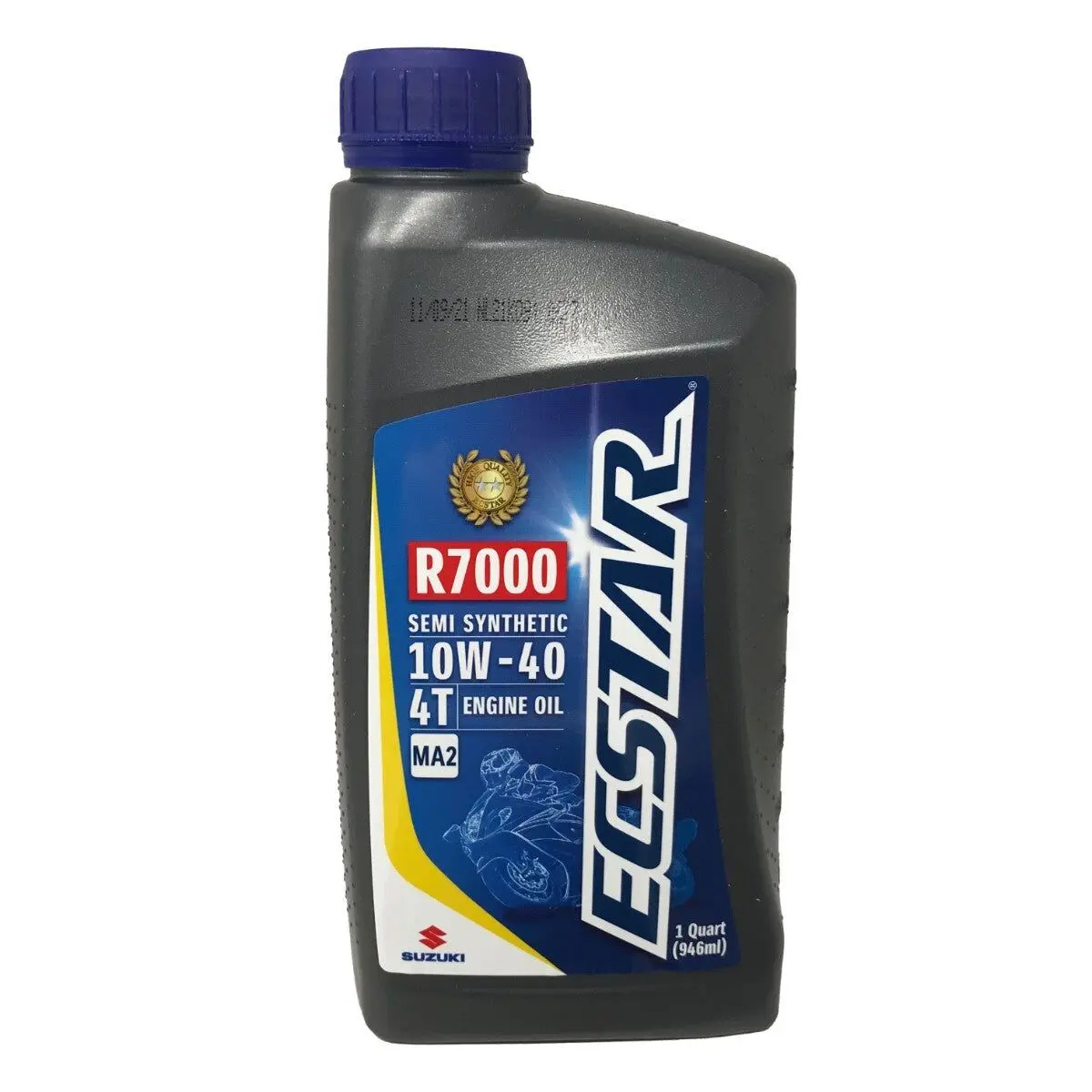 Suzuki Ecstar 10W-40 R7000 Semi Synthetic Engine Oil 1 QUART 990A0-01E30-01Q
