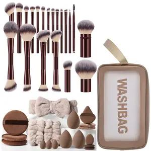Professional Soft Makeup Brush Set, Multifunctional Brushes for Face and Eye Makeup, Includes Foundation Brush, Powder Brush, Eyeshadow Blending Brush, Cosmetic Brushes