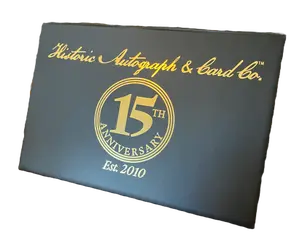 Historic Autograph & Card Co. 2025 15th Anniversary Hobby Box Two 1/1s in Every Box with Historic Autographs