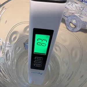 VARIFY 4-in-1 TDS Meter Digital Water Tester for Drinking Water Accurate 0-9990 PPM EC & Temp Readings Ideal for RO Systems Aquariums Pools Portable & Travel-Friendly Halloween Sales