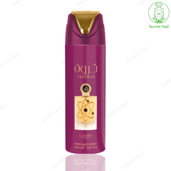 Tharwah Gold Deodorant Body Spray By Lattafa Pride -- 200ml