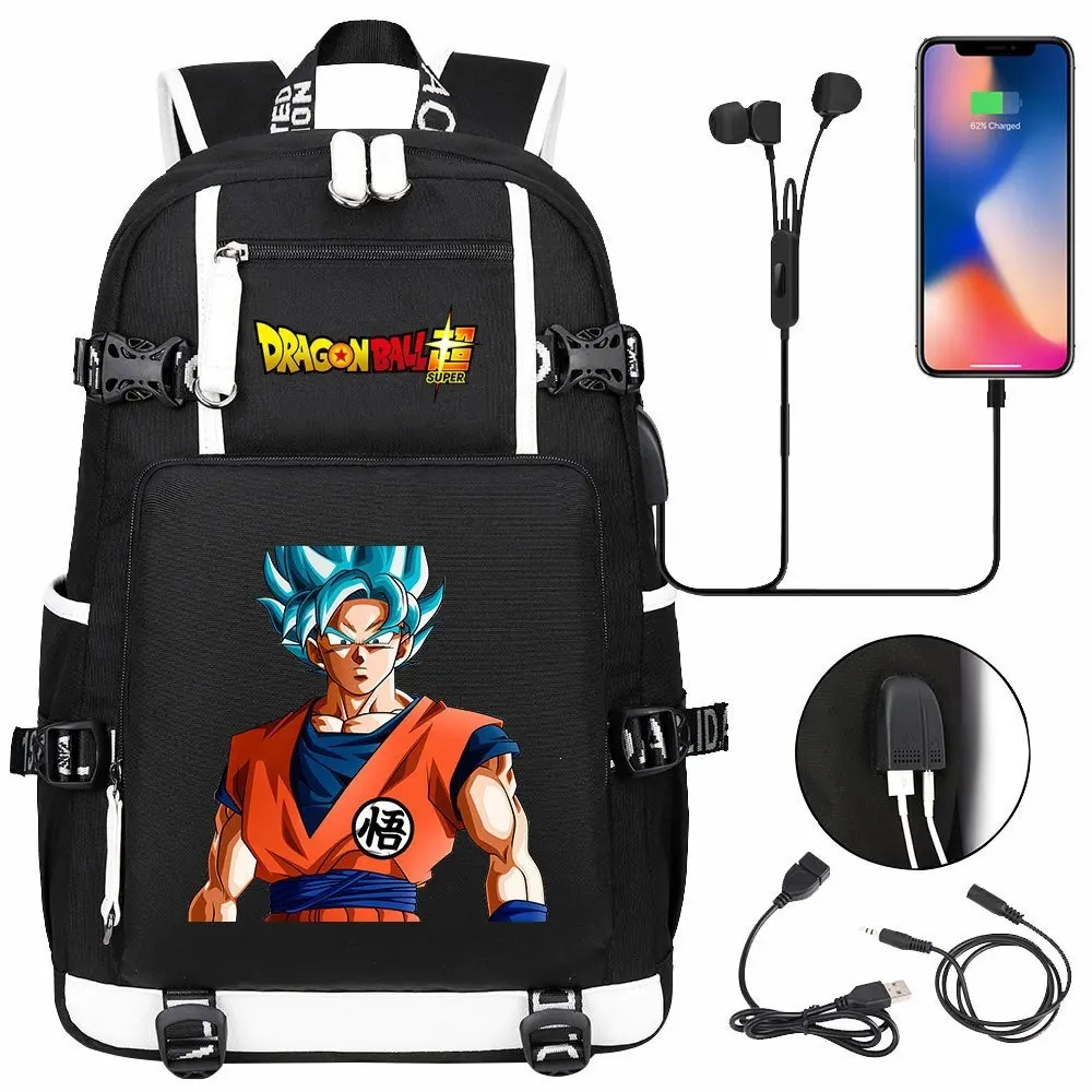 Sun Wukong High-Capacity Casual Backpack for Students and Teens (with USB Port)