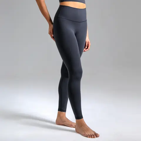 Colorfulkoala Women's Dreamlux Soft Body-Fit Leggings - High-Waisted, Seamless, Breathable, 25"/28" Inseam, Athleisure Bottoms for Gym & Yoga