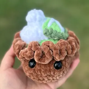 hand crochet Keylime pie stingray