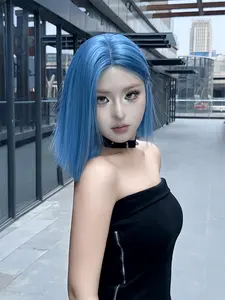 12 Inch Short Straight Bob Wig with 4*1 Lace Front, Natural Middle Part for Daily Wear, Party and Events Hairpiece