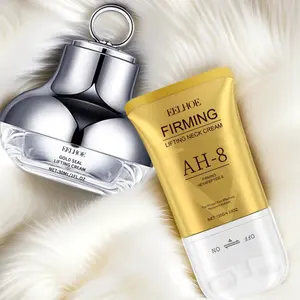 Neck Care Roller Cream & Firming Moisturizer Set, Natural Ingredients, Hydrating & Smoothing, Tightening Skin Barrier Repair, Elasticity Boost