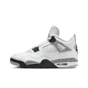 Jordan 4 Retro White Cement (2025) Men's FV5029-100 & IB4171-100 New