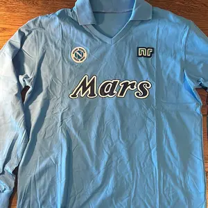 Diego Maradona Napoli #10 long sleeve vintage jersey.
