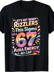 Lets Get Sendy Rizzlers Sigma 67 Aura Energy T-Shi