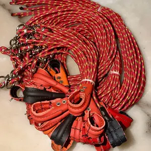 Adjustable 5-Pack Poultry Tie Cords for Gallos - Durable Material & Customizable Fit for Training & Competition