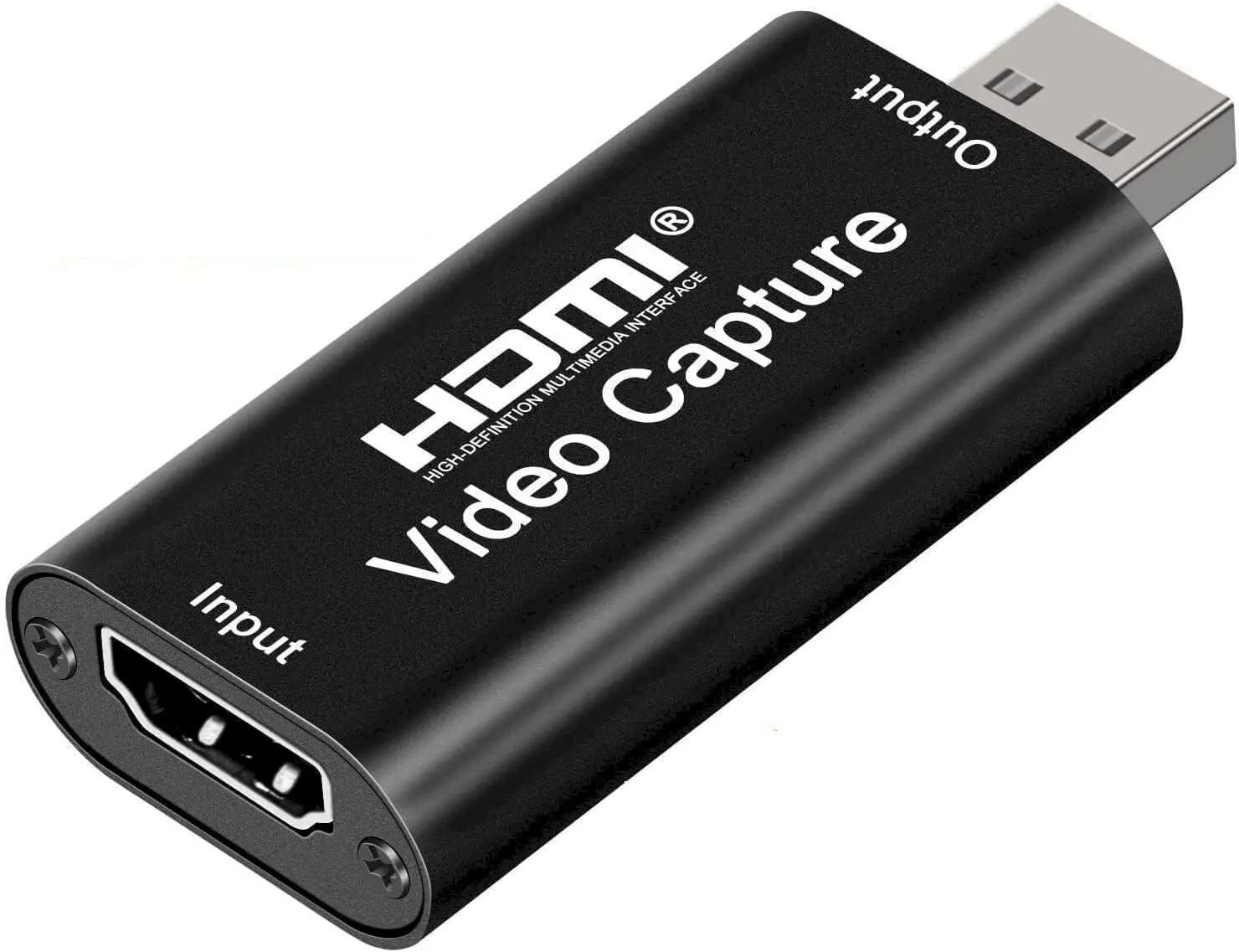 AXHDCAP 4K HDMI Video Capture Card, Cam Link Card   Adapter HDMI to USB 2.0 Record Capture Device for Streaming, Live Broadcasting, Video Conference, Teaching, Gaming