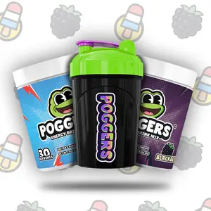 16oz Shaker & 2 Energy Tubs Bundle
