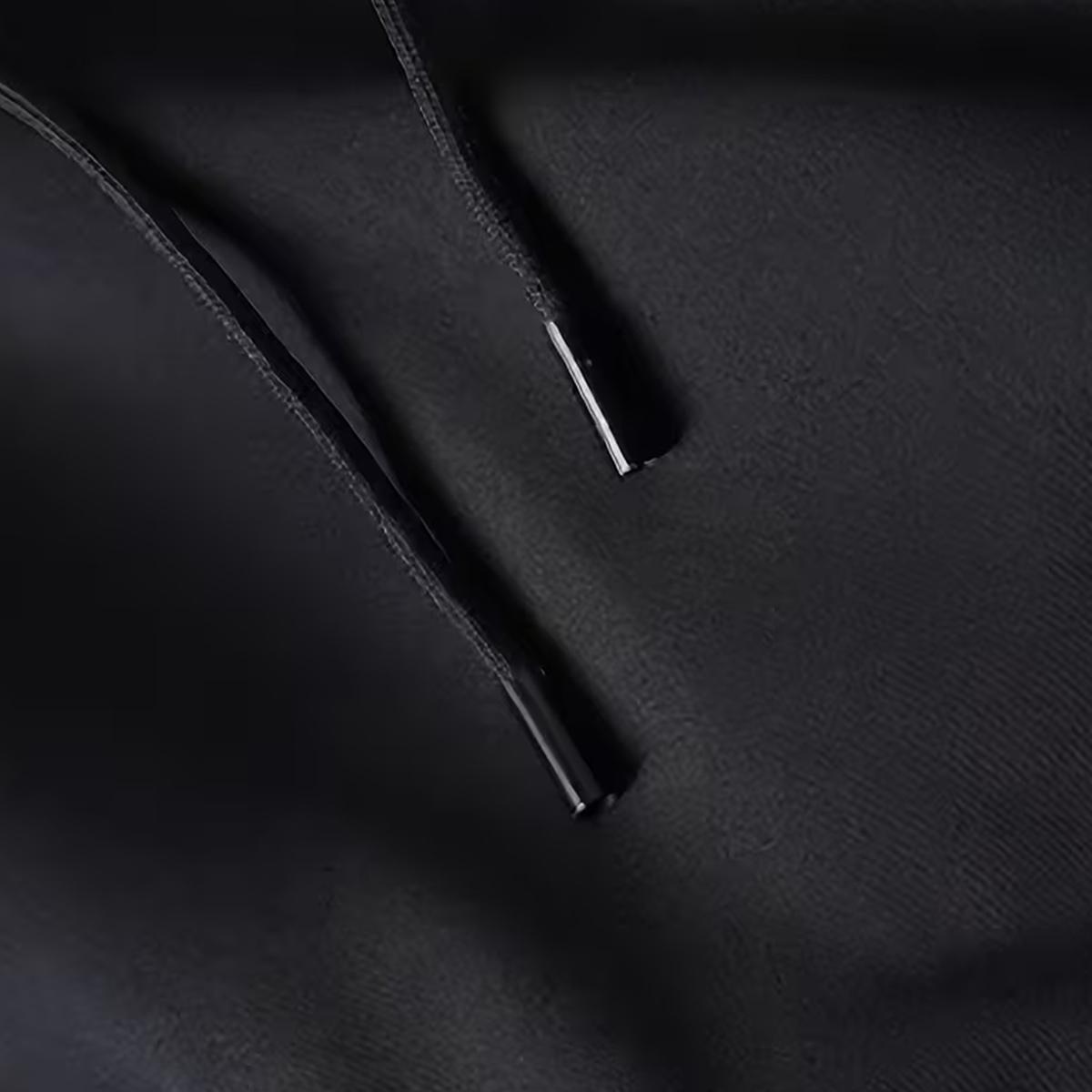 Pack of 4 men’s plus-size athletic shorts, loose fit, comfortable sports fabric, zippered pockets, solid color, slight stretch—ideal for night running, casual wear, beach trips, everyday commuting, and plus-size workwear.