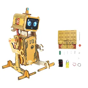 STEM Robotics Kit for Kids 8-12, Voice-Control Interactive Smart Robot Science Kit for Kids Age 8-12, for Science & Tech Enthusiasts