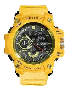 High-Value Multifunctional Dual Display Digital Watch, LED Large Dial, Calendar, Alarm, Chronograph, Unisex Outdoor Sports Watch