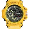 Multi-Functional Waterproof Digital Watch, LED Backlight, Large Dial, Dual Calendar, Alarm Clock, Stopwatch, Unisex Sports Watch, Analog Wristwatch, Luminous Alarm Wristwatch, Luminous Date Wristwatch