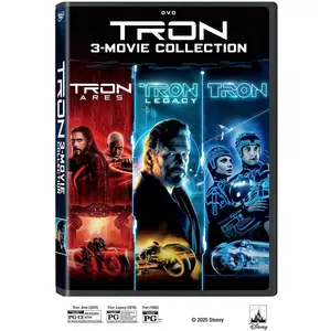Tron: Ares / Tron: Legacy / Tron  - Multi-Feature (3 Disc)  [DVD Video Disc] Subtitled