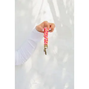 Andi x Katie Lynn Bright Checkered Keychain