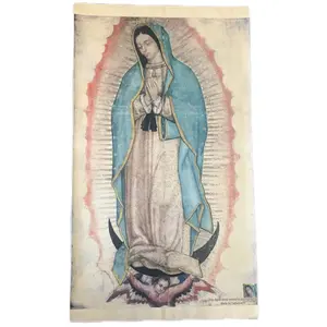Virgen de Guadalupe Banner. Chico, mediano o grande