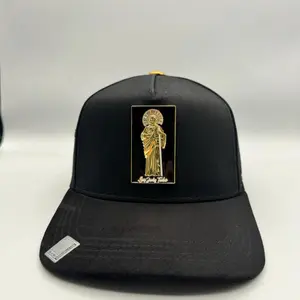 Cap “San Juditas Tadeo”,Black/gold,BiggBoss.