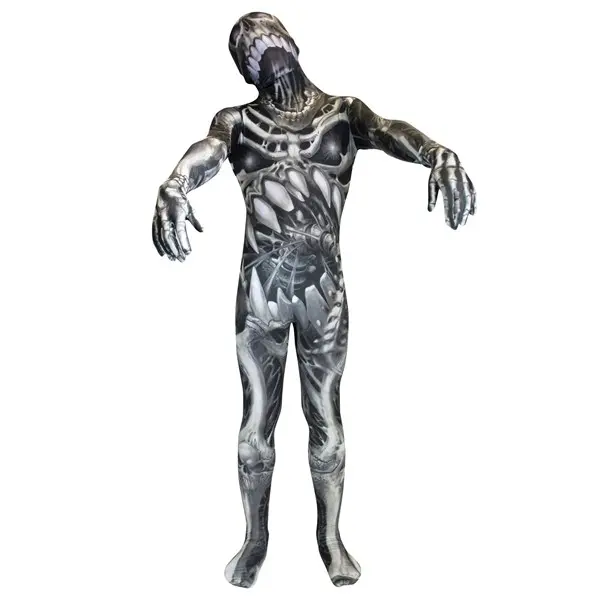 Kid's Skull and Bones Skeleton Morphsuit Costume