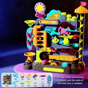 Interactive Roller Track Game Toy, Plastic Material, Hand-Eye Coordination Development, Unisex Kids Educational Desktop Toy, Birthday Gift, Tabletop Games