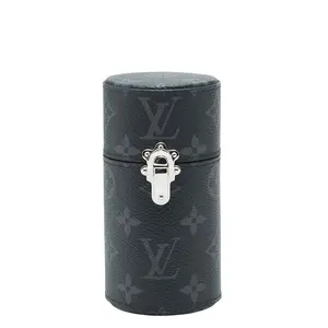 Pre-owned Louis Vuitton Canvas Small Leather Goods Monogram Eclipse perfume travel case