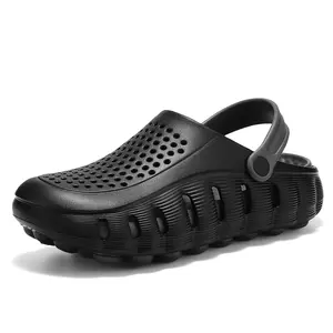 Summer  Unisex Clogs Outdoor Thick Sole Non‑Slip Odor Resistant Durable Quick Drying Soft Beach Sandals for Hiking Camping & Beach Trips