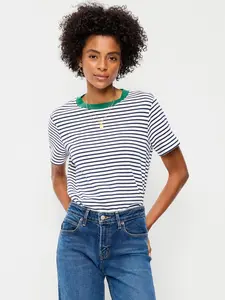 Old Navy Women's Relaxed Heavyweight Crew-Neck T-Shirt