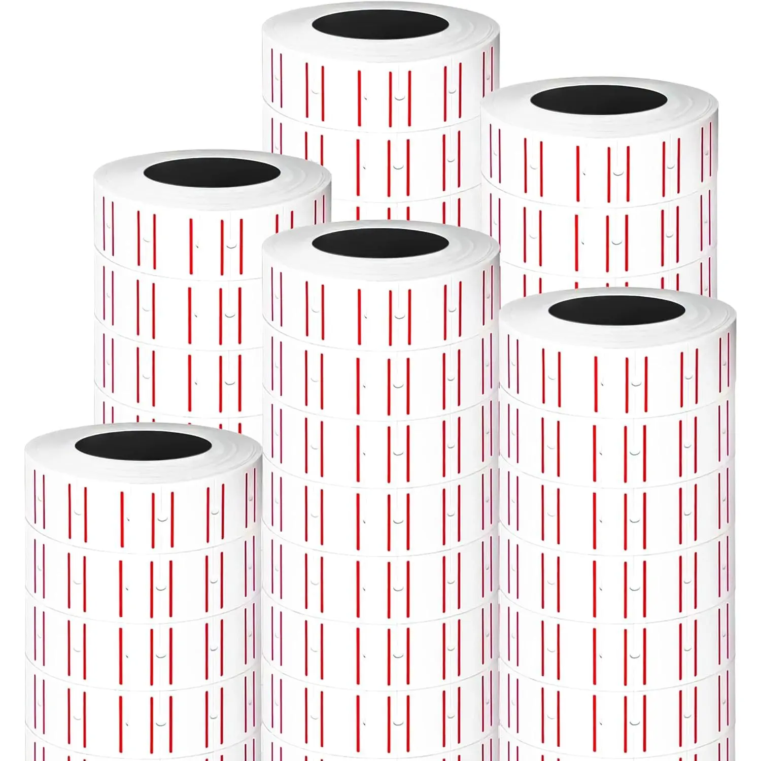 15000 count 30Rolls Price Stickers Price Tags Labels for Mx-5500 Labeller, White Price  Labels Stickers Tags White Pricemarker Machine Sticker Label tag