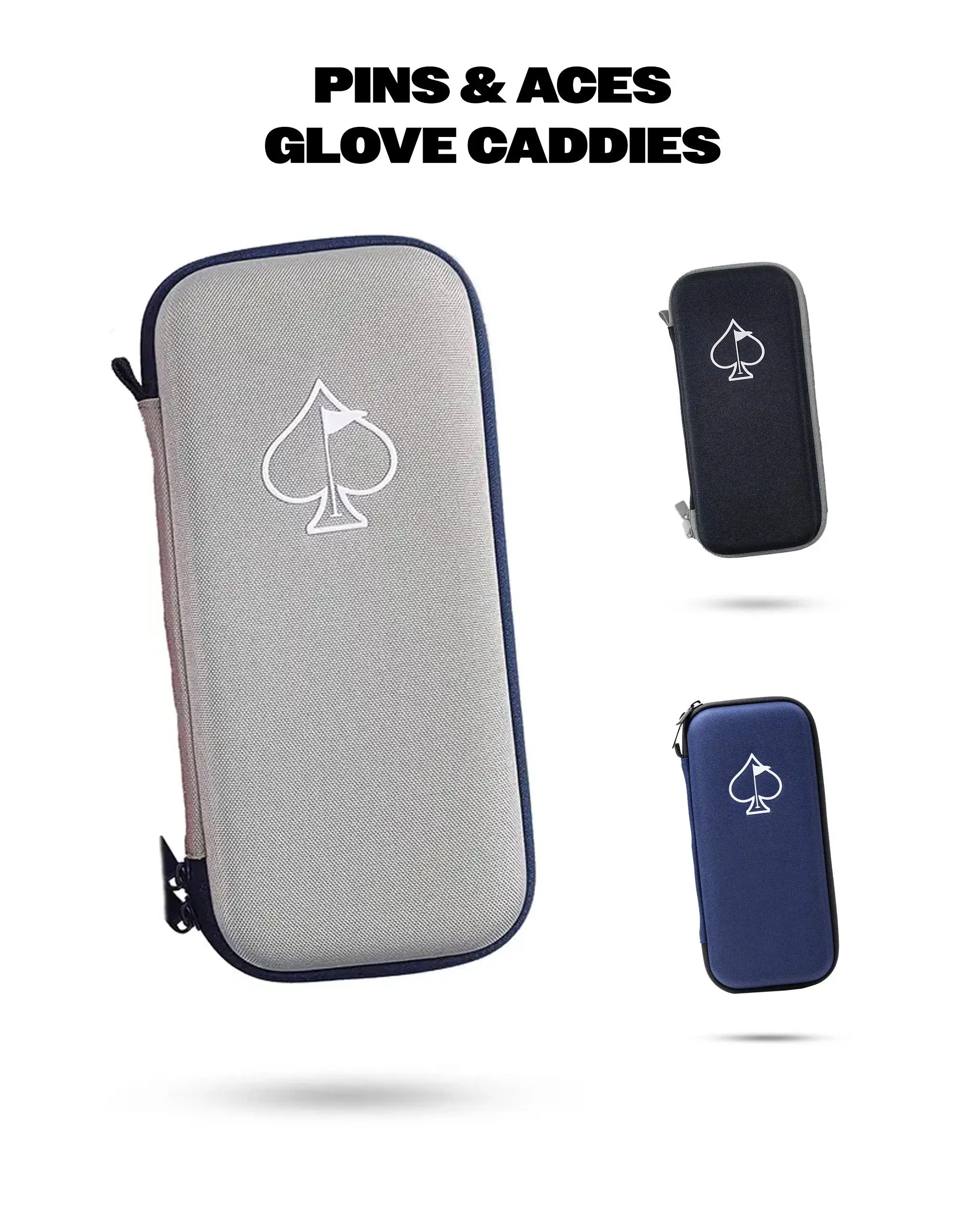 Pins and Aces Glove & Accessory Caddies, Lightweight Golf Bag Organizer-Organiser, Multi-Tool Accessory, Ideal Gift for Players