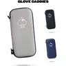 Pins and Aces Accessory Caddy - Black Durable Glove Holder, Golf Accessory Holder, Lightweight Organizer Holds Tees Markers Tools, Fits Any Bag or Cart, Ventilated, Ideal Gift for Players