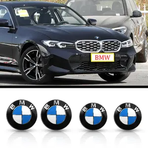 For BMW X3 X4 X5 X6 E70 E83 X5 F10 F30 F32 E30 E38 E39 E46 E60 E61 E90 X1 74mm 82mm Car Decals Vehicle Decoration Front Hood Emblem Logo Rear Trunk Badge Auto Accessories