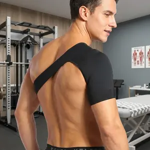 Upgraded Non-Slip Sports Shoulder Strap | Adjustable Length, Breathable & Shock-Absorbing | Unisex Shoulder Support for Basketball, Badminton, Workout & Gym | Essential Protective Gear for Indoor/Outdoor Training