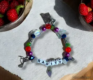 Rarity Channelled Charm 🐟🍓🔒🦜