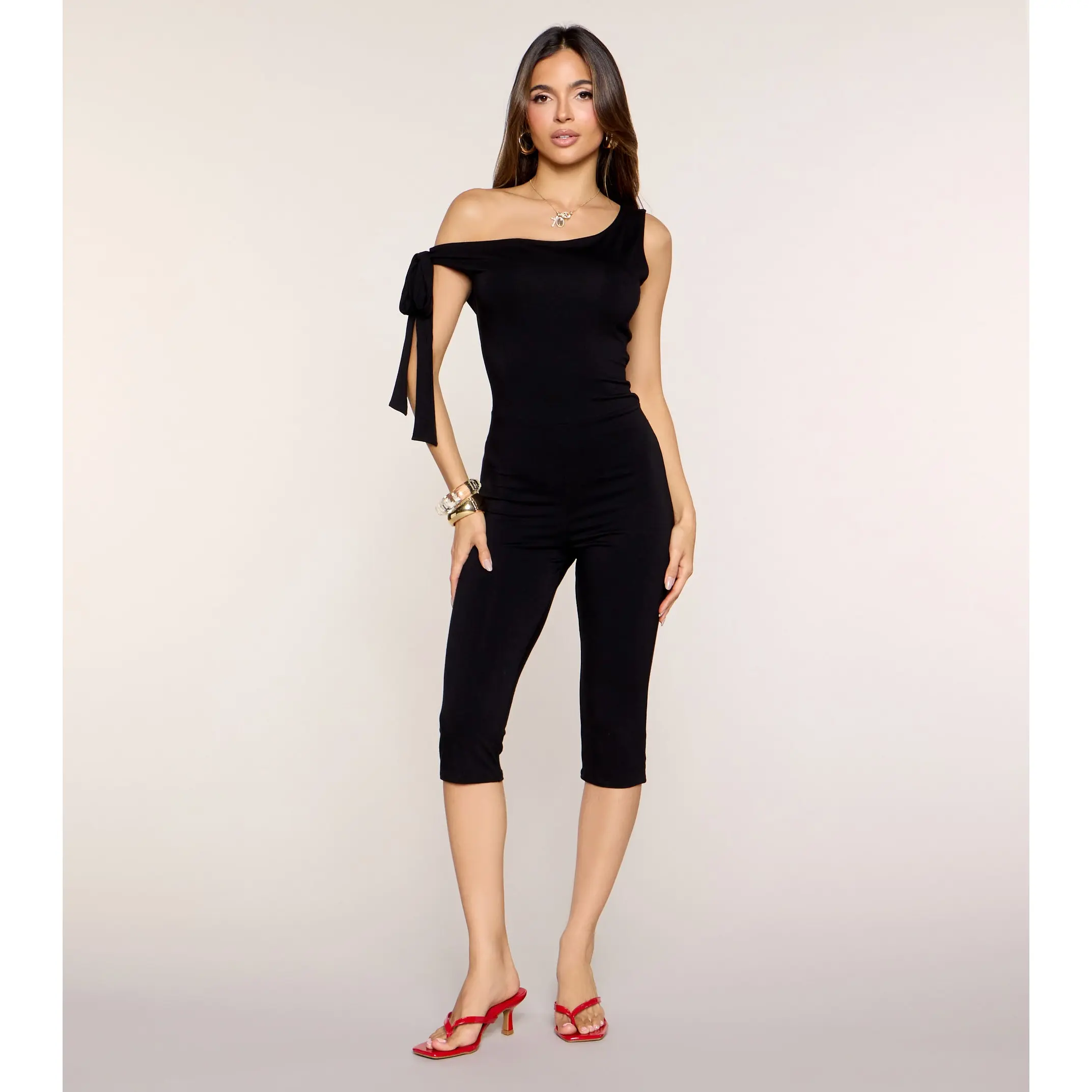 Chic On Repeat Capri Jumpsuit